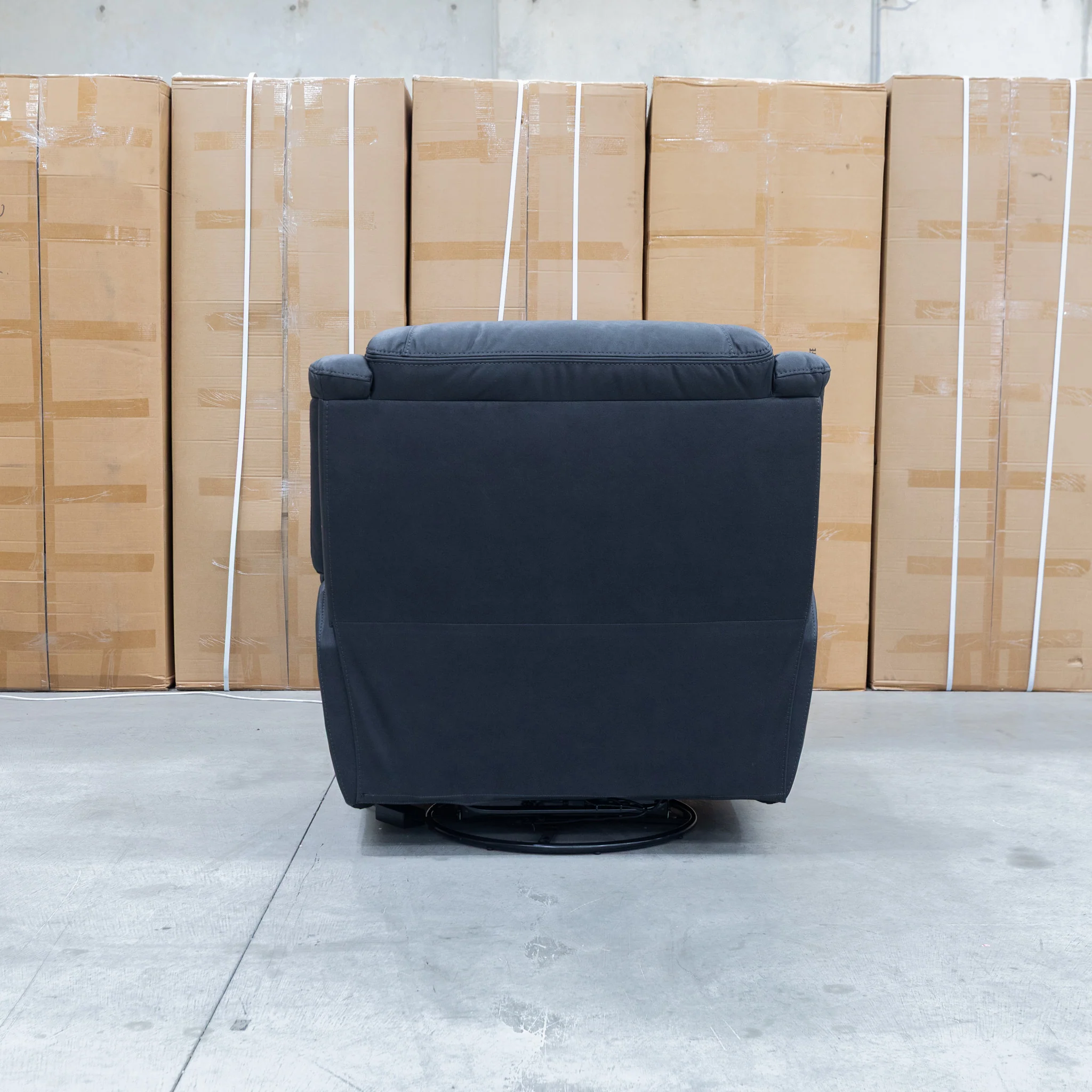 Airlie Electric Swivel Glider Recliner - Coal - Image 12