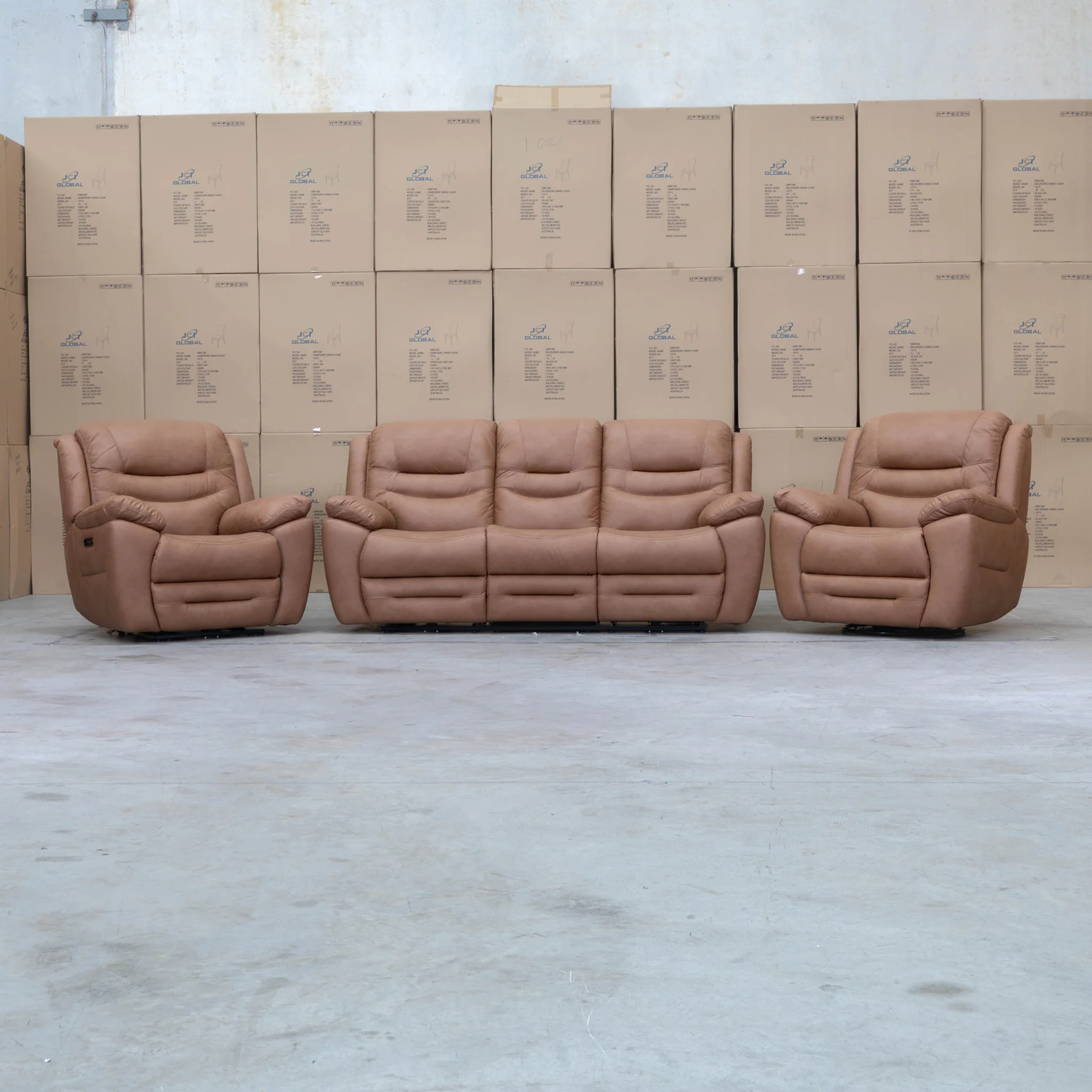 Airlie Electric Swivel Glider Recliner - Tan - Image 11