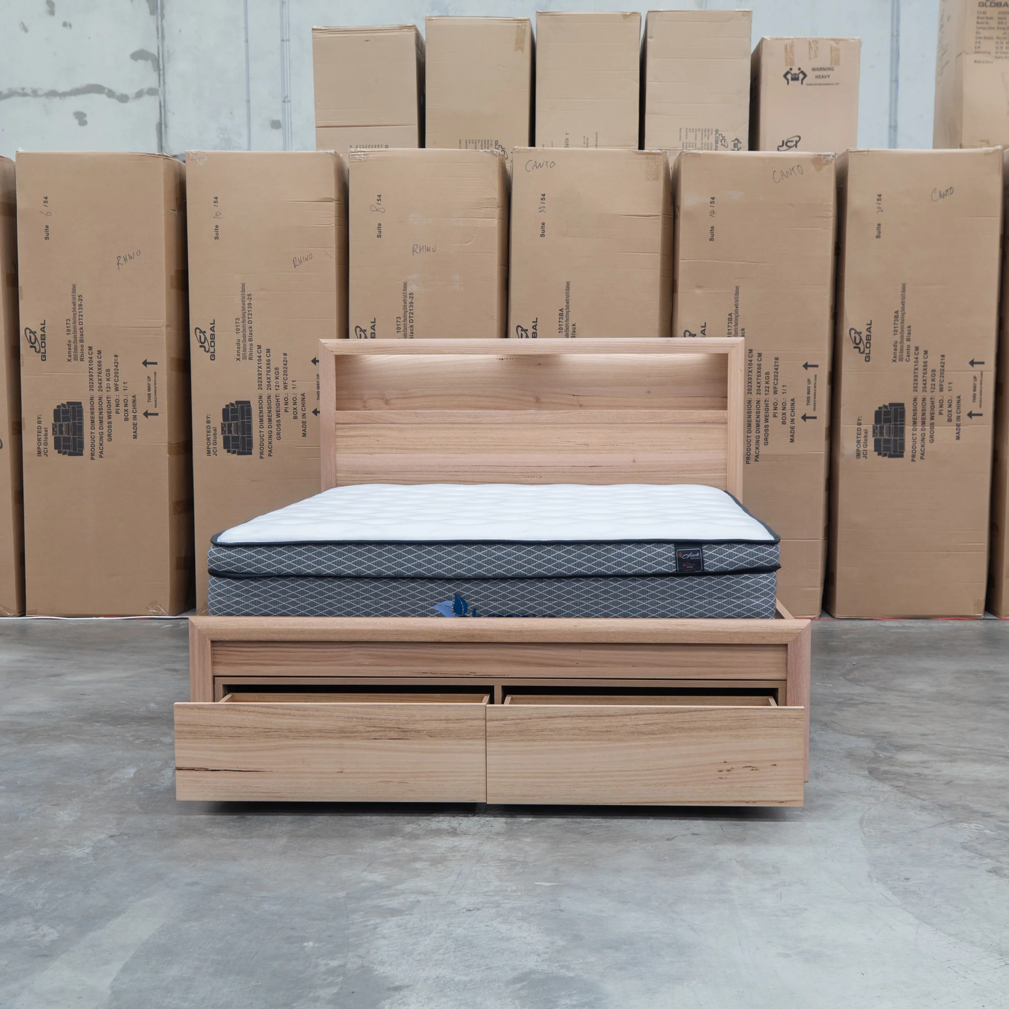 Dalton Messmate King Storage Bed With Lights - Image 7