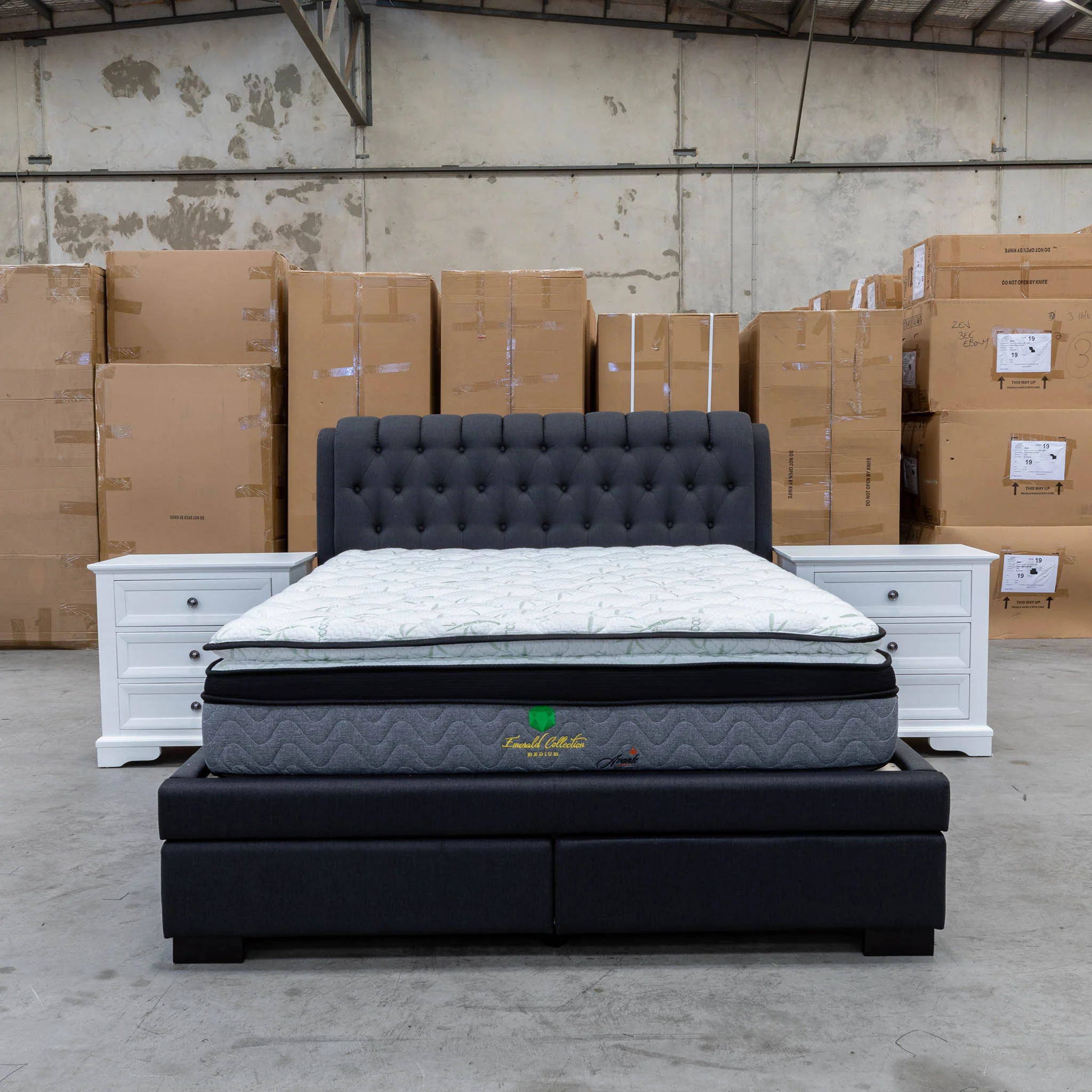 Emerald Bamboo Pocket Coil King Mattress - Image 8