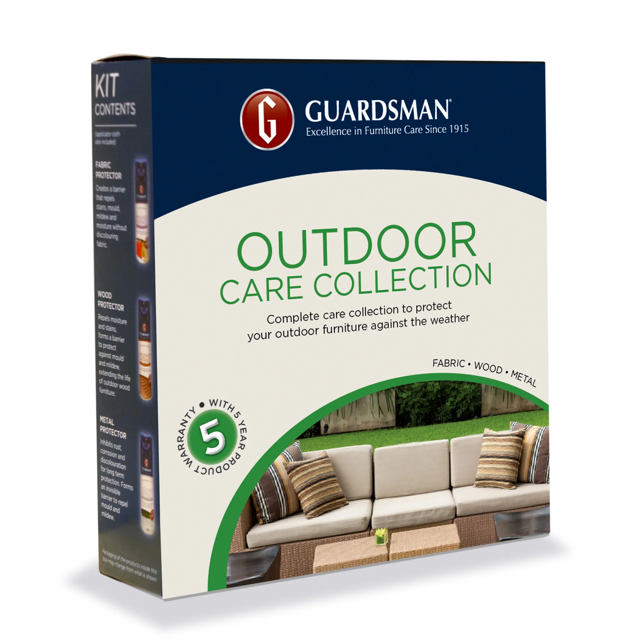 Guardsman 5 Year Outdoor Fabric Care Warranty Kit - Fabric Only