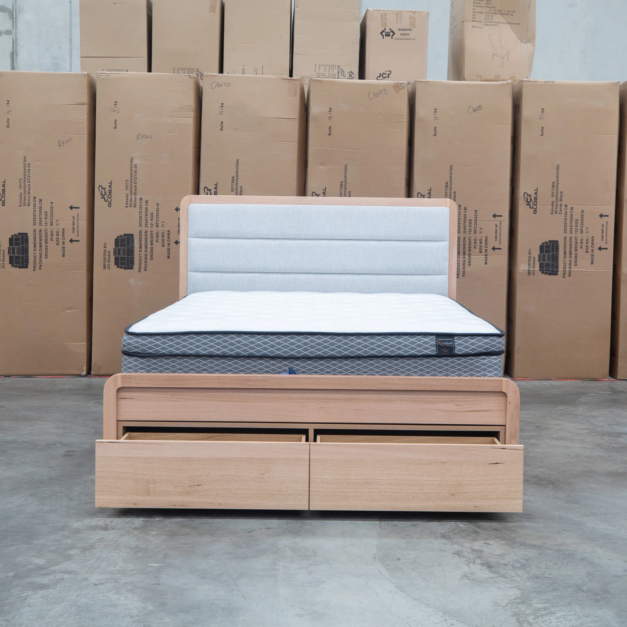 Island Messmate Queen Storage Bed - Image 10