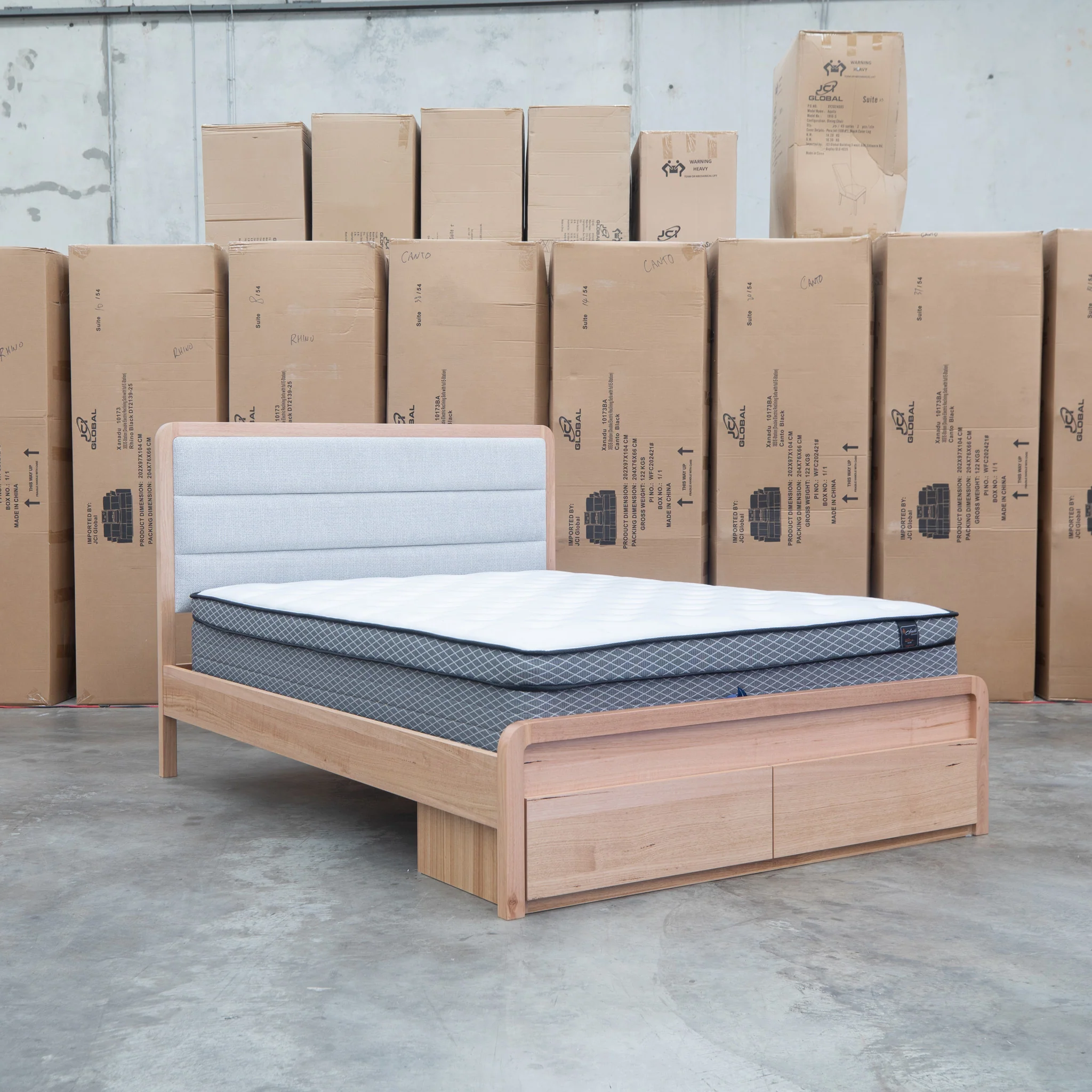 Island Messmate Queen Storage Bed - Image 6