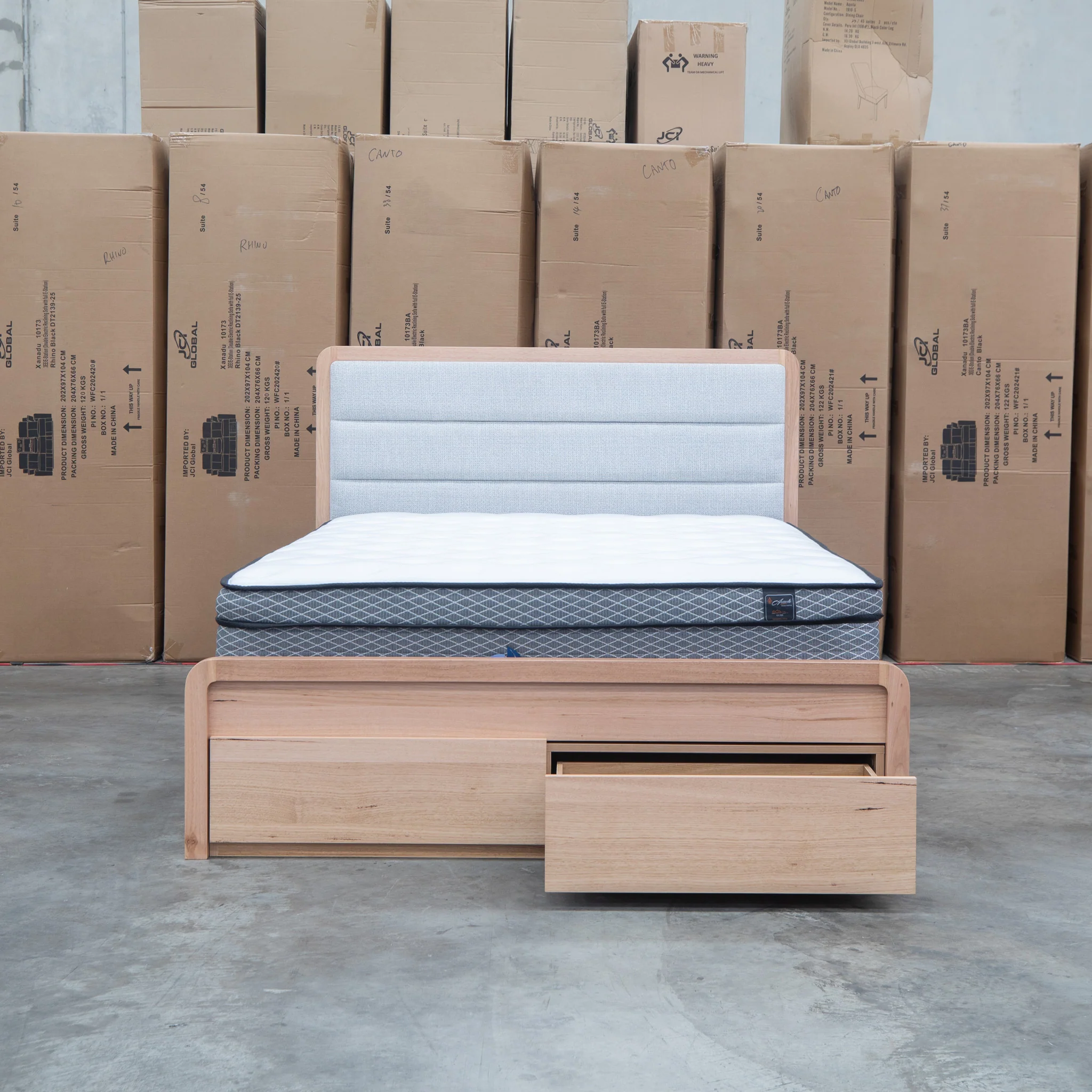 Island Messmate Queen Storage Bed - Image 9