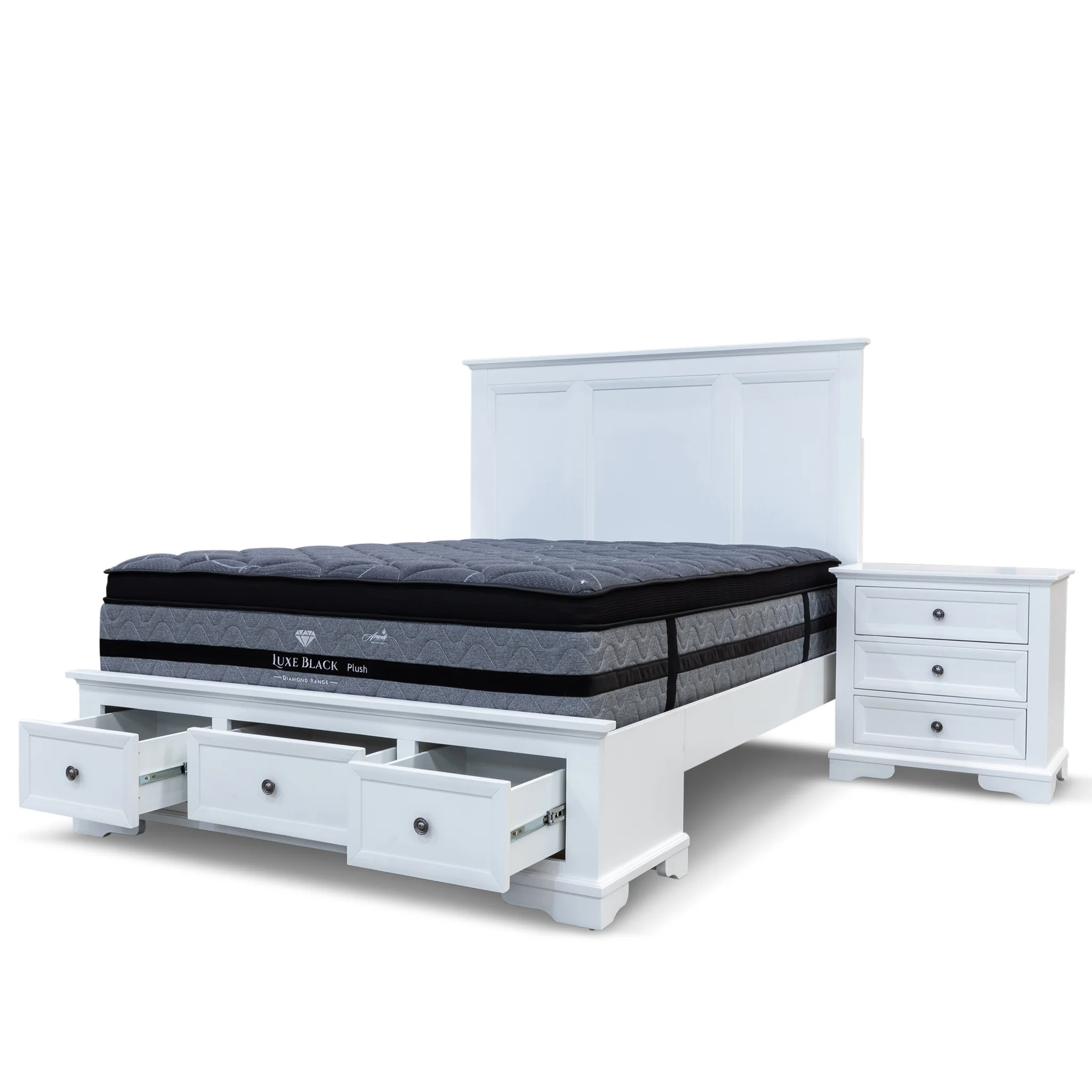 Sala Hardwood King Storage Bed - Image 13