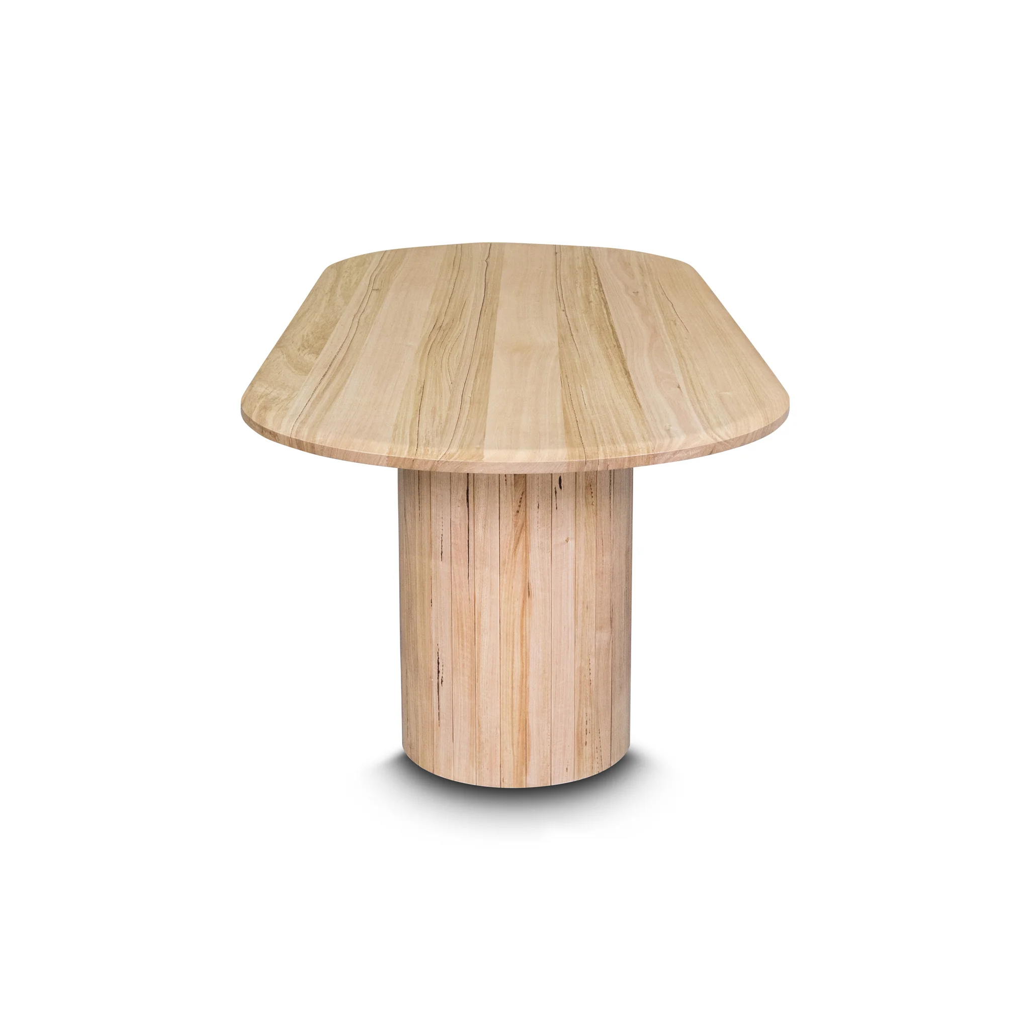 Semillon 270cm New Zealand Ash Oval Dining Table - Natural - Image 12