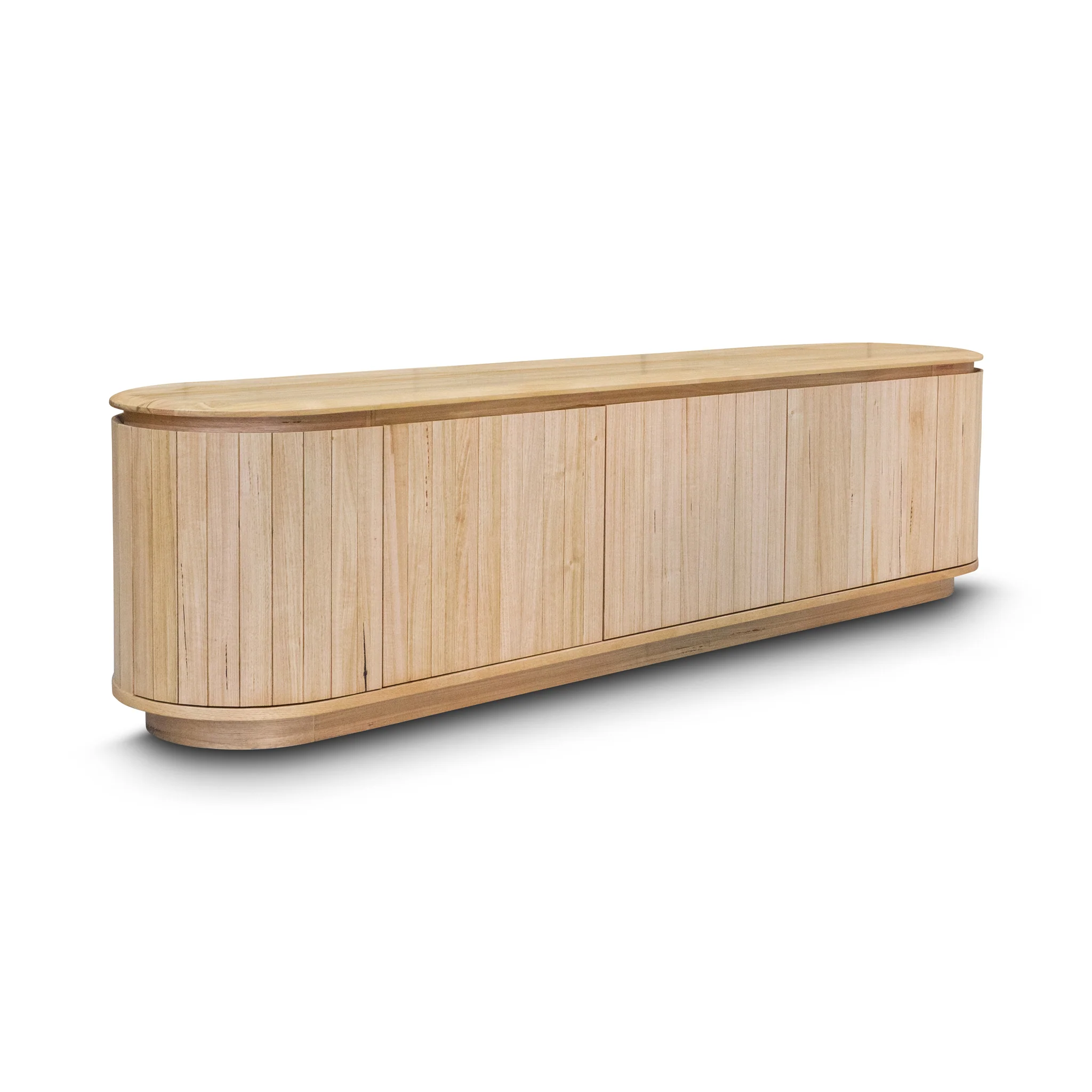 Semillon New Zealand Ash 5 Door Entertainment Unit - Natural - Image 20