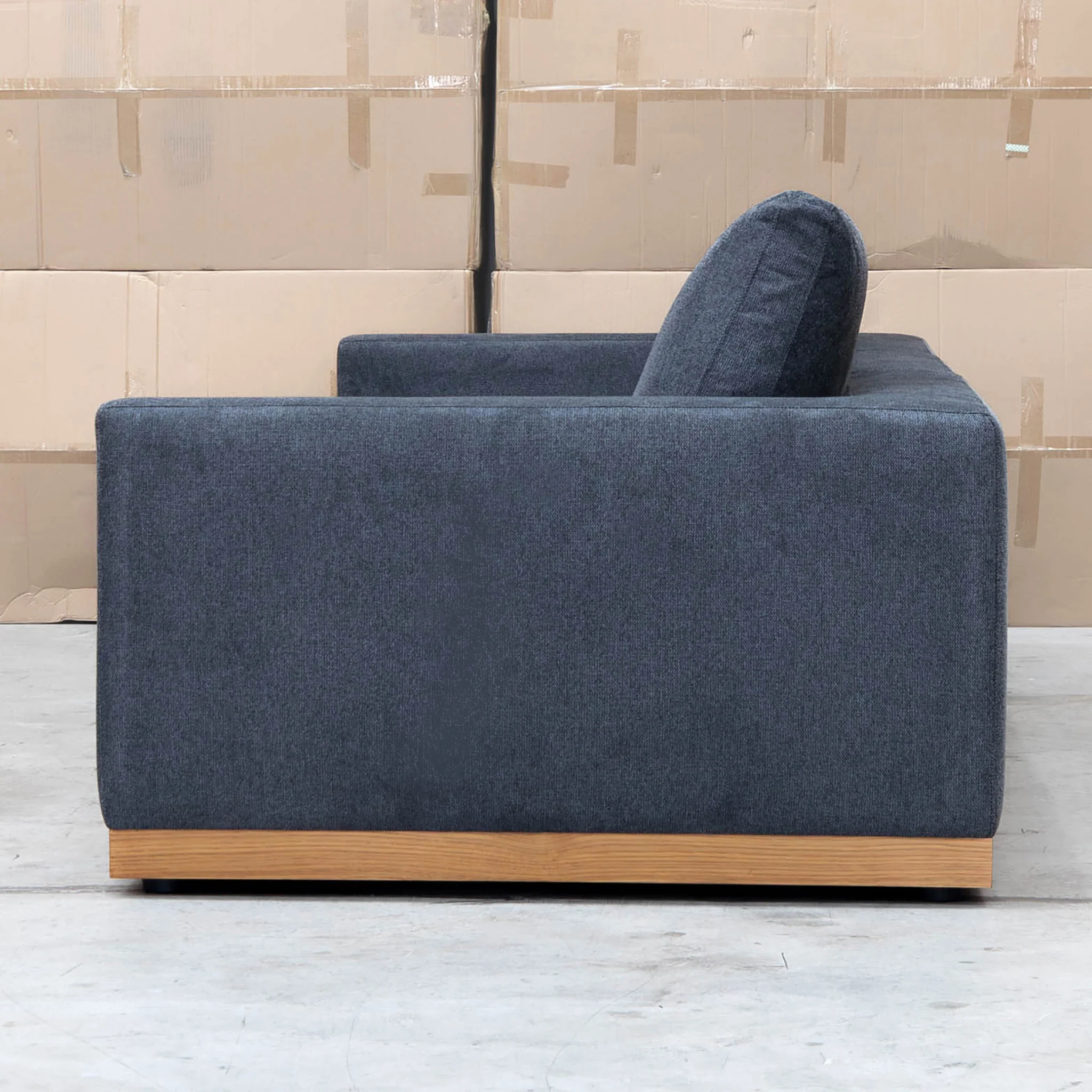 Subiaco 3.5 Seat Sofa - Charcoal - Image 3