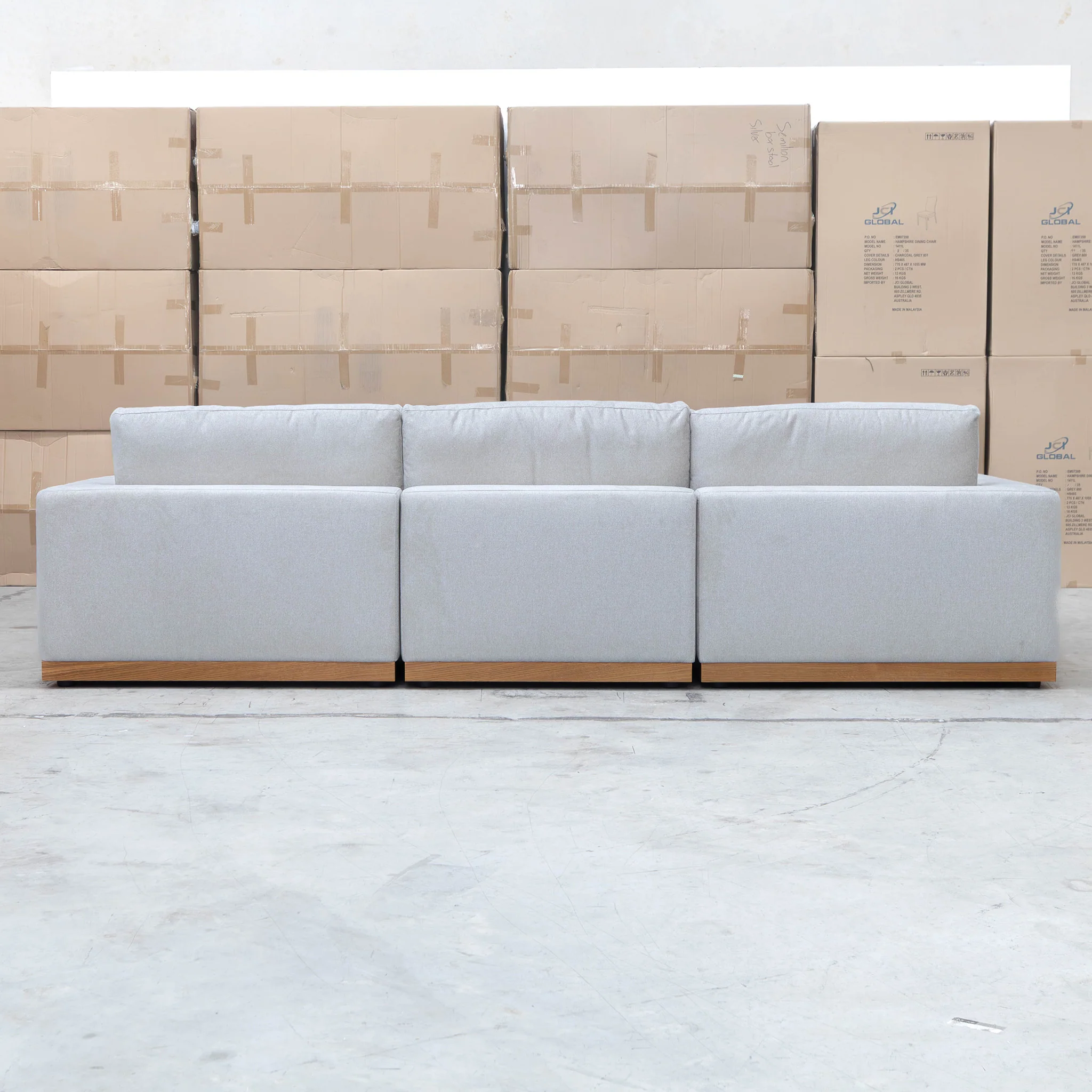 Subiaco 3.5 Seat Sofa - Oat - Image 5