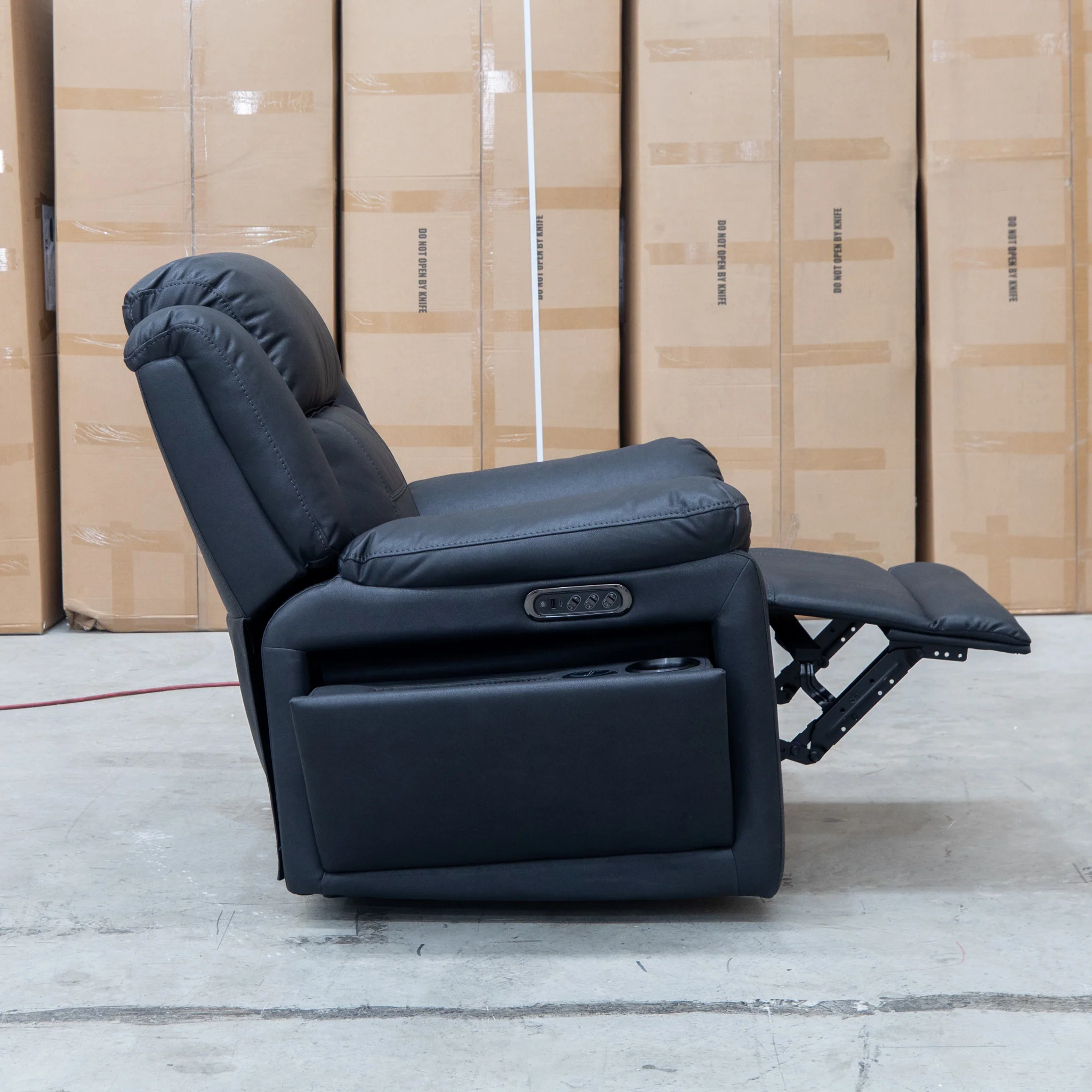 Venus Triple-Motor Electric Recliner - Coal - Image 18