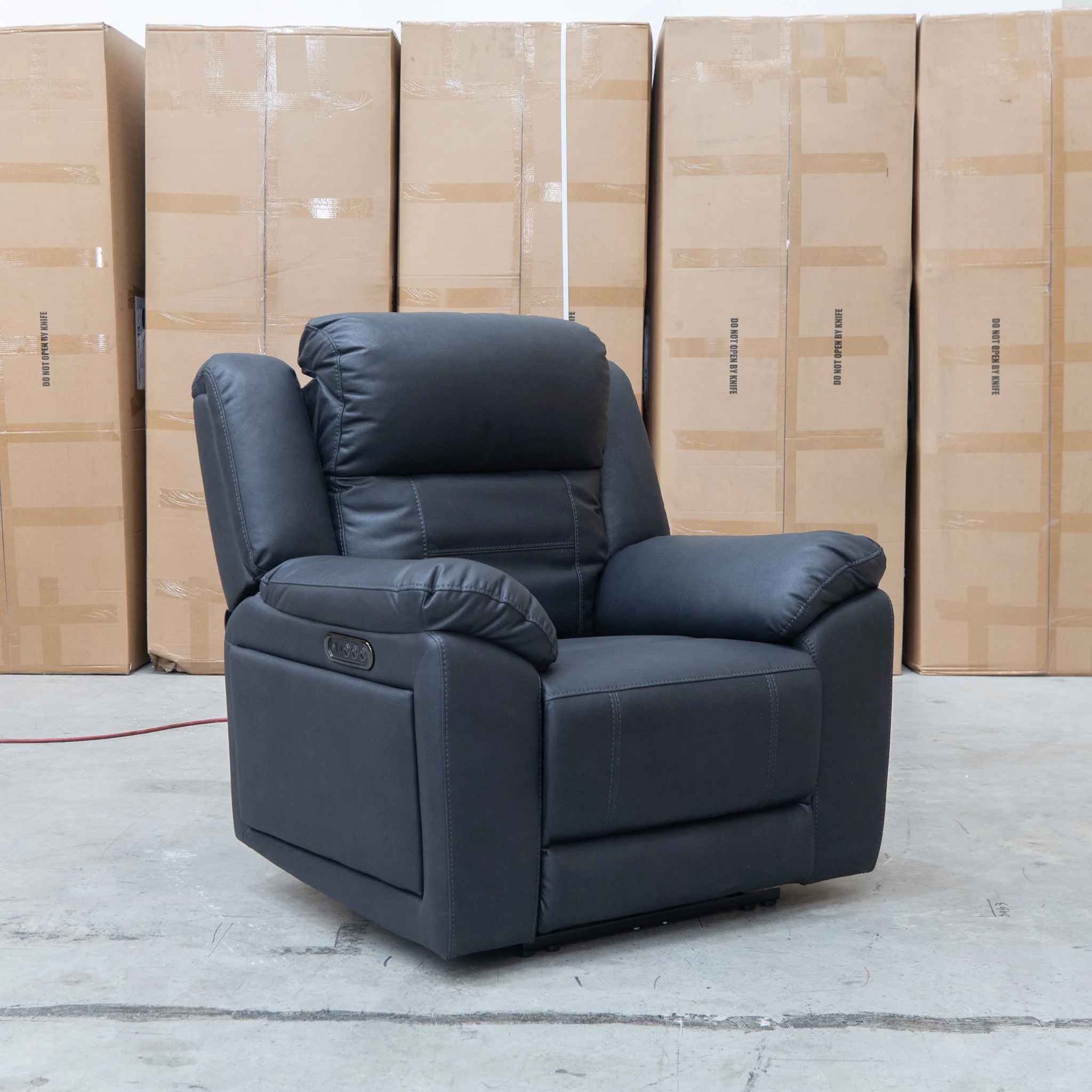 Venus Triple-Motor Electric Recliner - Coal - Image 9