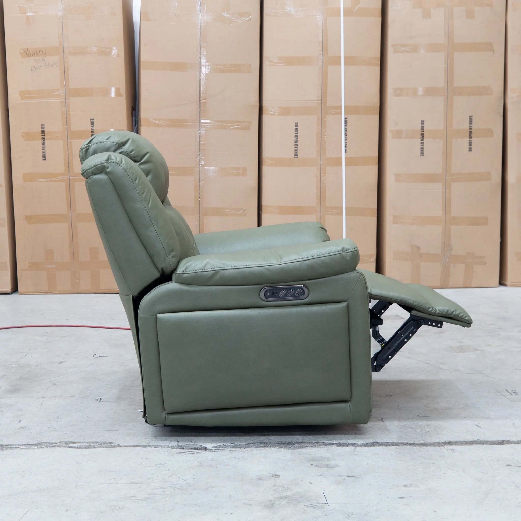 Venus Triple-Motor Electric Recliner - Moss - Image 15