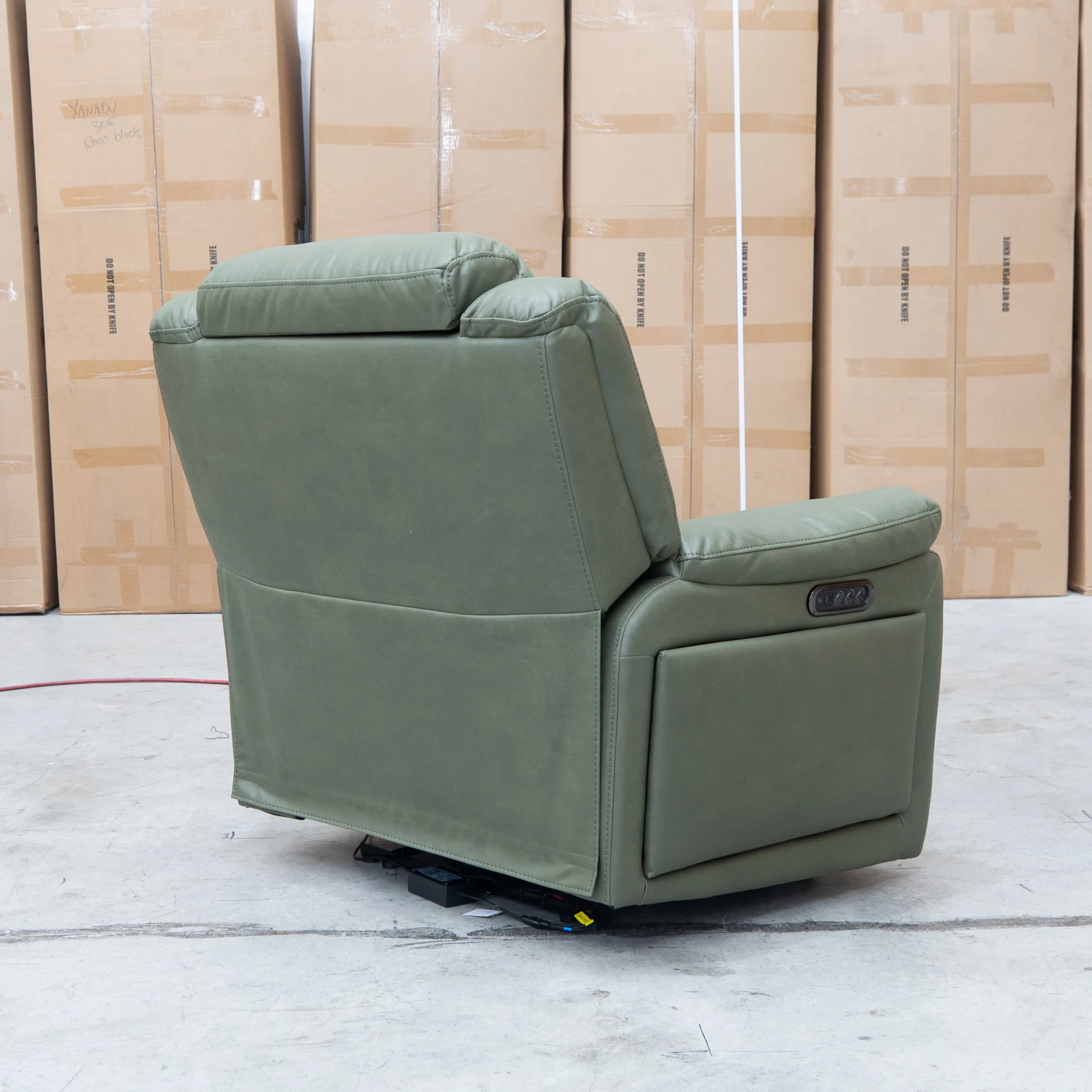 Venus Triple-Motor Electric Recliner - Moss - Image 17