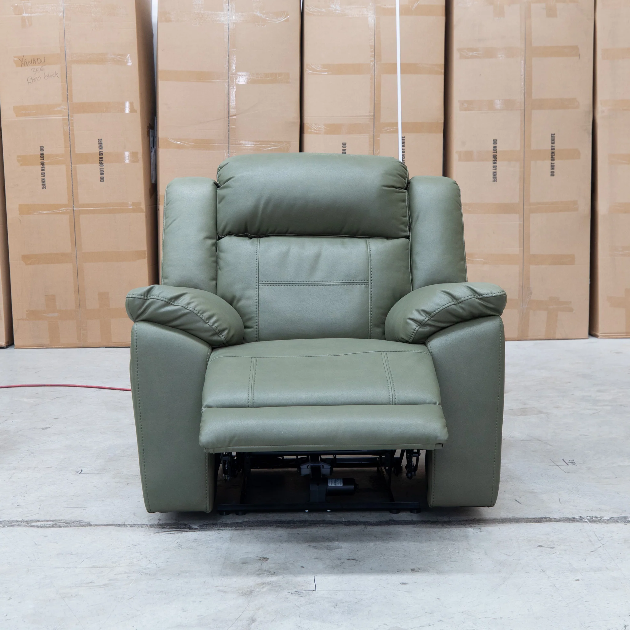 Venus Triple-Motor Electric Recliner - Moss - Image 6