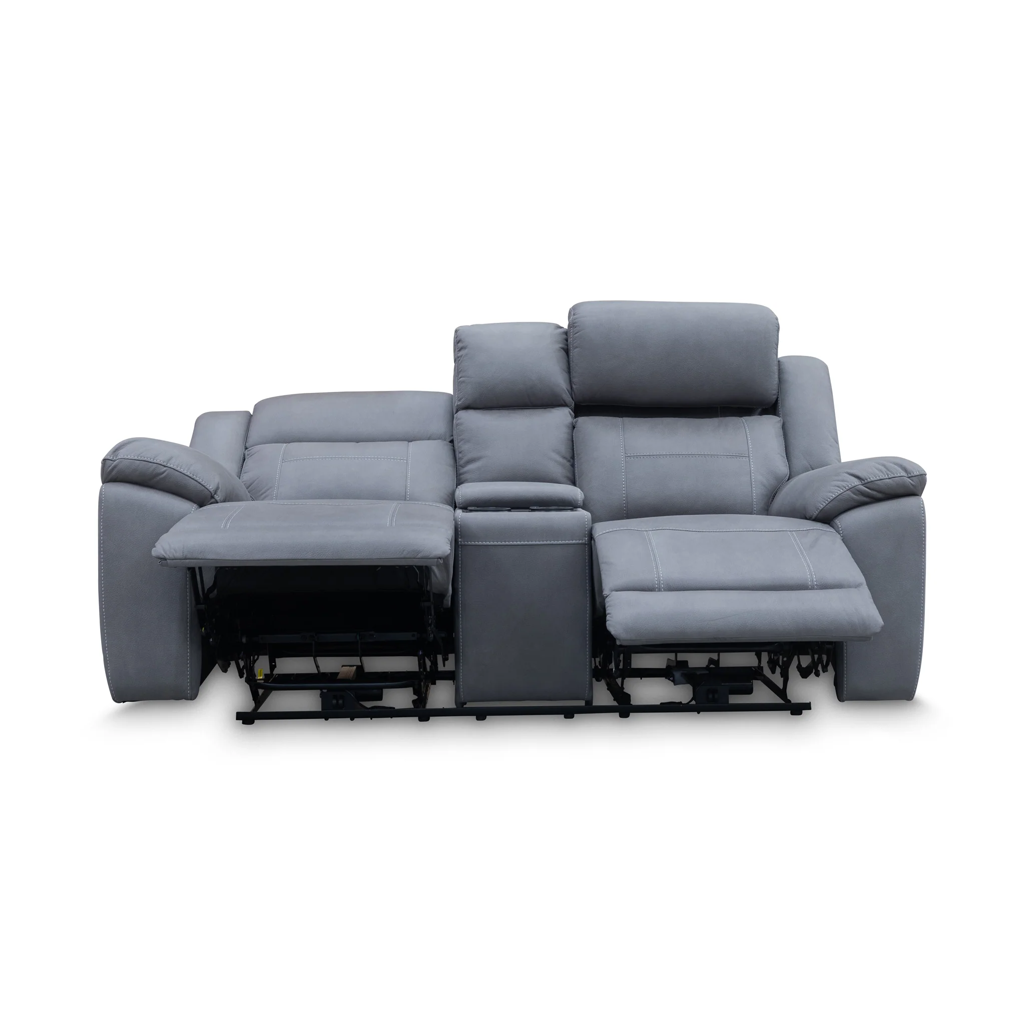 Venus Two Seat Dual-Motor Recliner Theatre - Ash - MK1 - Image 13